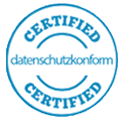 Nachweiszeichen für datenschutzkonforme Videoüberwachung
